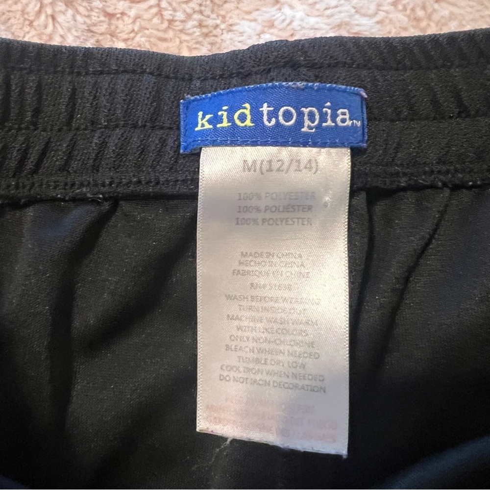 Topia Kids Red and Black Striped Active Shorts Bundle 12/14 - Picture 3 of 11